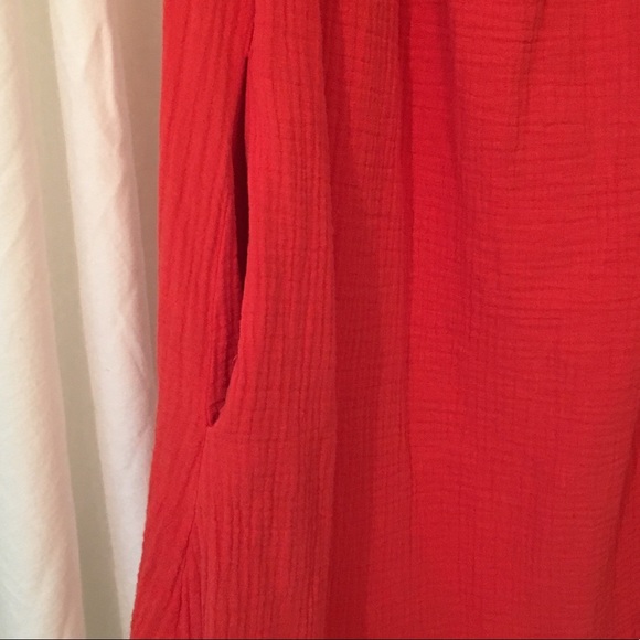 NEW Red/Orangish Off the shoulder Dress - Picture 4 of 4